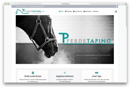 pferdetaping web